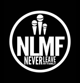 NLMF NEVER LEAVE MY FAMILY trademark