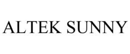 ALTEK SUNNY trademark