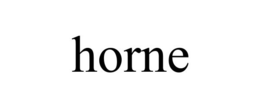 HORNE trademark