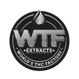 WTF EXTRACTS WORLD'S THC FACTORY trademark