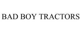 BAD BOY TRACTORS trademark