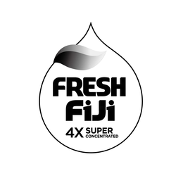 FRESH FIJI 4X SUPER CONCENTRATED trademark