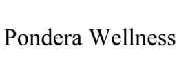PONDERA WELLNESS trademark