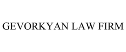 GEVORKYAN LAW FIRM trademark