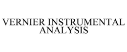 VERNIER INSTRUMENTAL ANALYSIS trademark