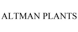 ALTMAN PLANTS trademark