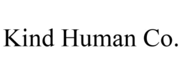 KIND HUMAN CO. trademark