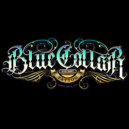 BLUE COLLAR TATTOO EST. 2007 COSTA MESA, CA trademark
