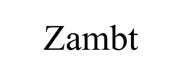 ZAMBT trademark