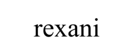 REXANI trademark