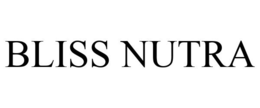 BLISS NUTRA trademark