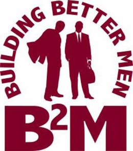BUILDING BETTER MEN B2M trademark