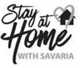 STAY AT HOME WITH SAVARIA trademark
