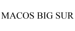 MACOS BIG SUR trademark