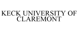 KECK UNIVERSITY OF CLAREMONT trademark