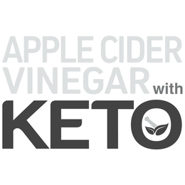 APPLE CIDER VINEGAR WITH KETO trademark