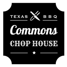 TEXAS BBQ COMMONS CHOP HOUSE trademark