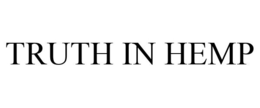 TRUTH IN HEMP trademark