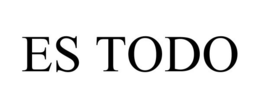 ES TODO trademark