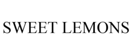 SWEET LEMONS trademark