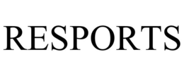 RESPORTS trademark