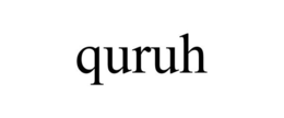 QURUH trademark
