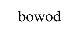 BOWOD trademark
