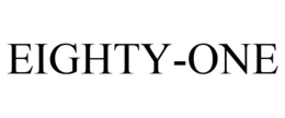 EIGHTY-ONE trademark