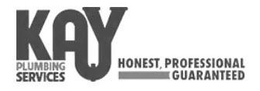 KAY PLUMBING SERVICES HONEST, PROFESSIONAL GUARANTEED trademark