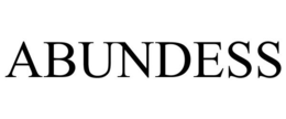 ABUNDESS trademark