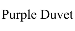 PURPLE DUVET trademark
