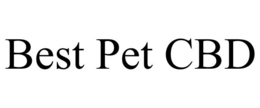 BEST PET CBD trademark