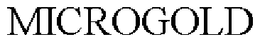 MICROGOLD trademark