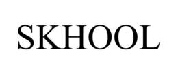 SKHOOL trademark