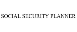 SOCIAL SECURITY PLANNER trademark