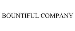 BOUNTIFUL COMPANY trademark
