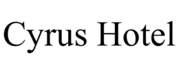 CYRUS HOTEL trademark