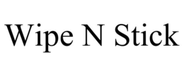 WIPE N STICK trademark