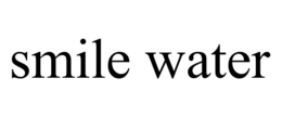 SMILE WATER trademark