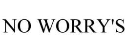 NO WORRY'S trademark
