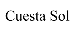 CUESTA SOL trademark