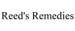REED'S REMEDIES trademark