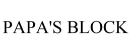 PAPA'S BLOCK trademark
