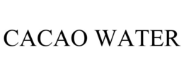 CACAO WATER trademark