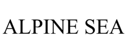 ALPINE SEA trademark