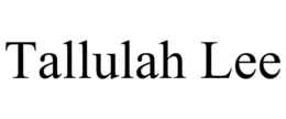 TALLULAH LEE trademark