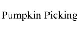 PUMPKIN PICKING trademark
