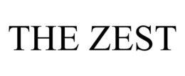 THE ZEST trademark