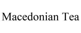 MACEDONIAN TEA trademark