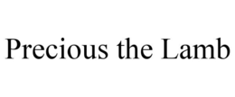 PRECIOUS THE LAMB trademark